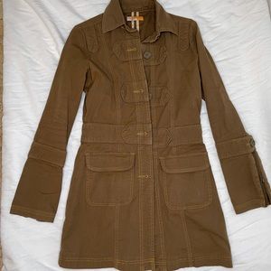 Tulle Military Trench Coat S